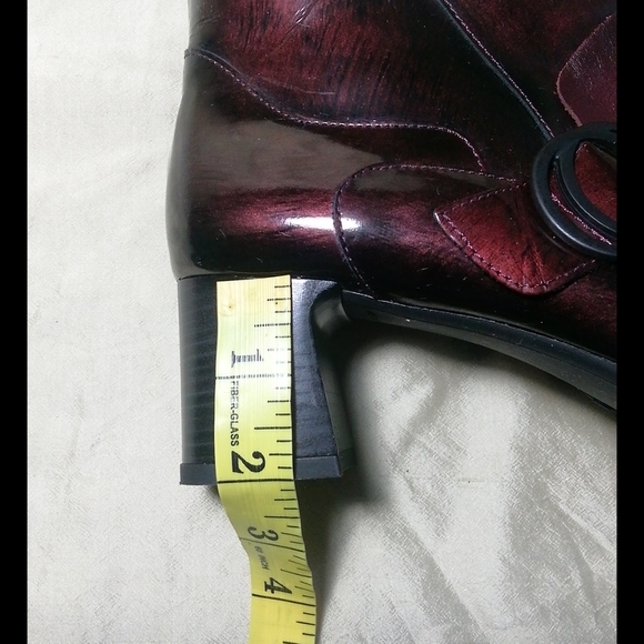 Jose Saenz dark burgundy ankle boots size 39 - Picture 9 of 9